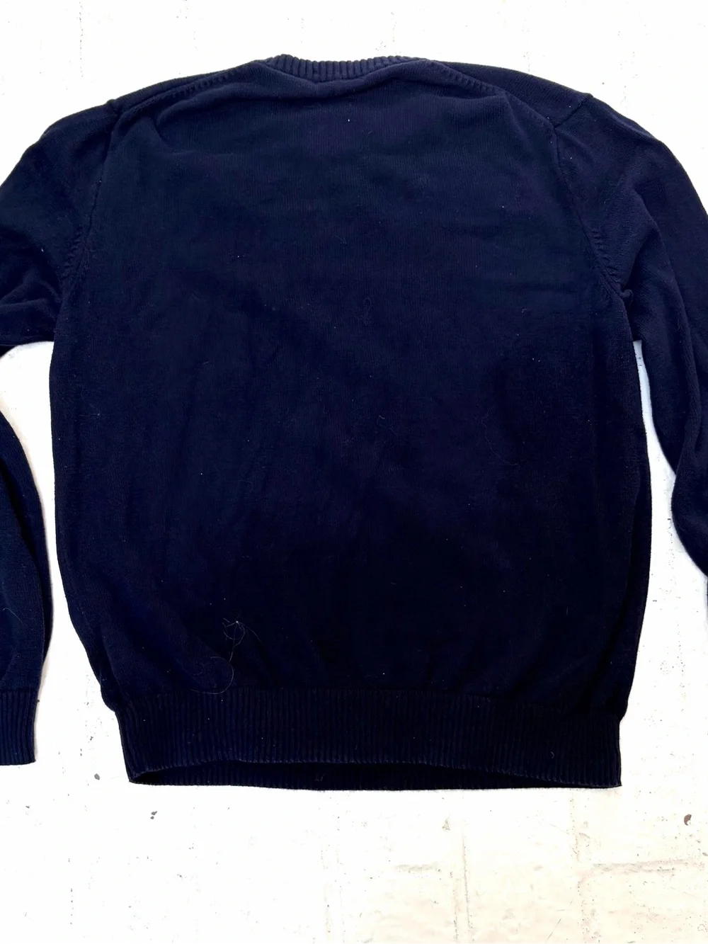 J. Crew Men's Classic Navy Crewneck Sweater
